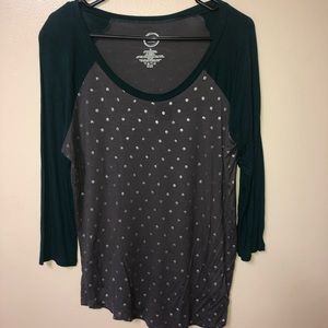 Maurices 3/4 sleeve shirt